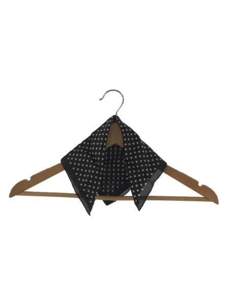 GUCCI(グッチ) / ポケットチーフ/服飾雑貨/シルク/BLK/メンズ/30×30