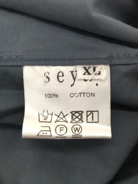 seya.(セヤ) / 長袖シャツ/XL/コットン/BLU/ETERNAL SHIRT | 古着の 