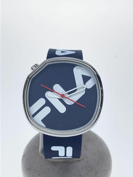 FILA(フィラ) / クォーツ腕時計/アナログ/ラバー/NVY/38-162 | 中古品 
