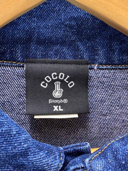 COCOLO BLAND(ココロブランド) / Gジャン/XL/デニム/IDG | 古着の販売 