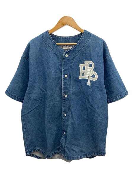 Blackeyepatch(ブラックアイパッチ) / DENIM BASEBALL SHIRT/半袖 