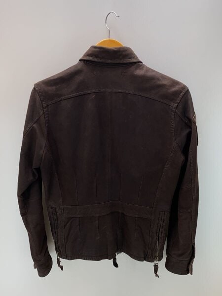 AVIREX / ポリスマンレザージャケット/M/山羊革/BRW/6121011 AVIREX(アヴィレックス) / ポリスマンレザージャケット/M/山羊革/BRW