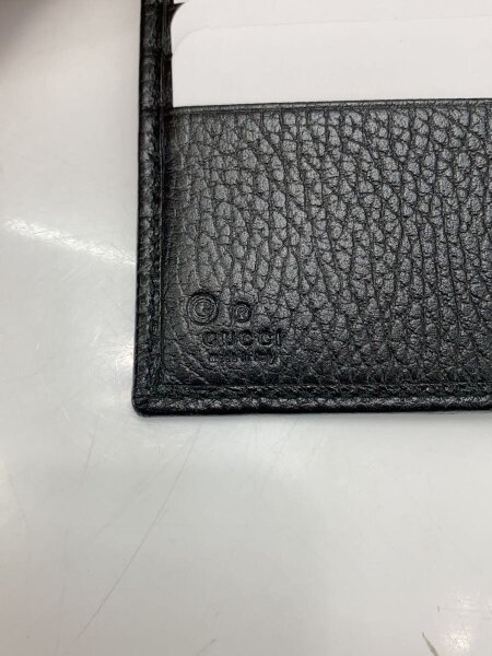 GUCCI(グッチ) / 2つ折り財布_インターロッキングG/牛革/BLK