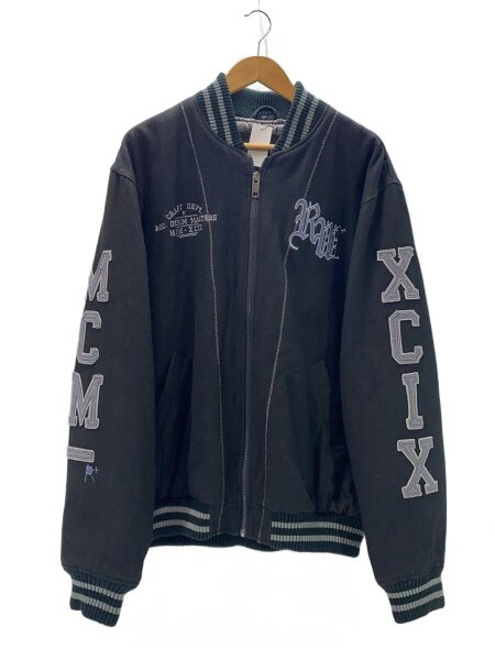ROCAWEAR(ロカウェア) / スタジャン/XL/ウール/BLK | 古着の販売・通販 