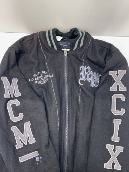 ROCAWEAR(ロカウェア) / スタジャン/XL/ウール/BLK | 古着の販売・通販 