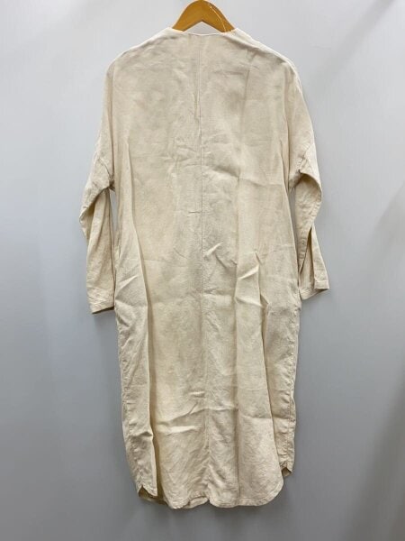 evam eva(エヴァムエヴァ) / Linen robe/リネンワンピース長袖/FREE