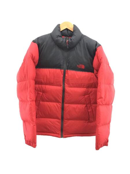 THE NORTH FACE(ザノースフェイス) / NUPTSE JACKET/M/ナイロン/RED 