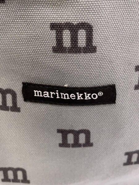 marimekko(マリメッコ) / トートバッグ/ロゴマニア/キャンバス/GRY/総 