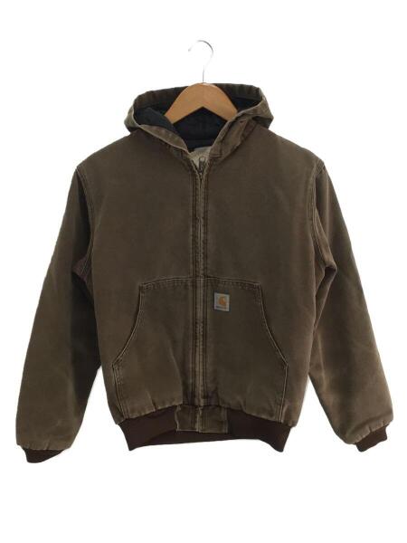 Carhartt(カーハート) / ダック地/ジップパーカー/L/コットン/BRW/無地 