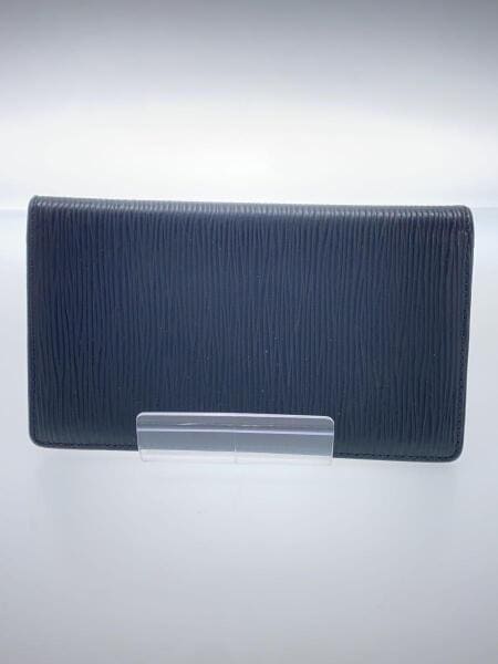 LOUIS VUITTON / 2つ折り財布/レザー/BLK/無地/メンズ// LOUIS VUITTON(ルイヴィトン) / 2つ折り財布/レザー/BLK/無地/メンズ