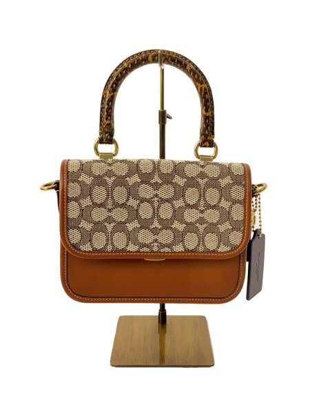 COACH(コーチ) / ローグ トップ ハンドル カラーブロック/ショルダー 