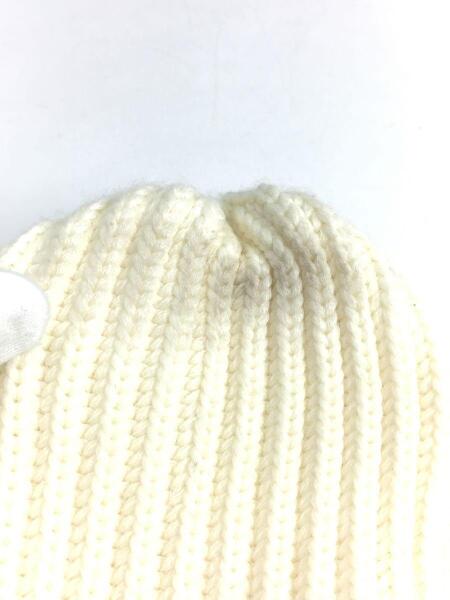 Needles ホワイト ビーニー Needles ニット帽 ビーニー