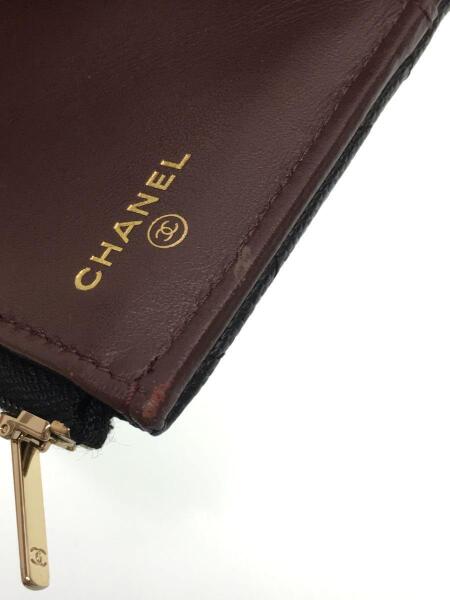 CHANEL(シャネル) / マトラッセ キャビアスキン 3つ折り財布/レザー