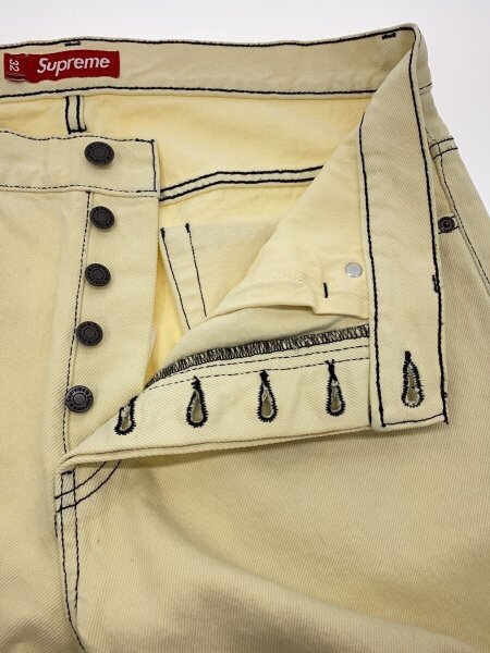 メンズ supureme regular jean スターパッチ32