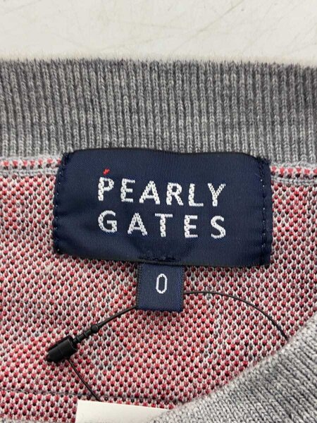 PEARLY GATES(パーリーゲイツ) / ニット・セーター(薄手)/0/ウール/GRY