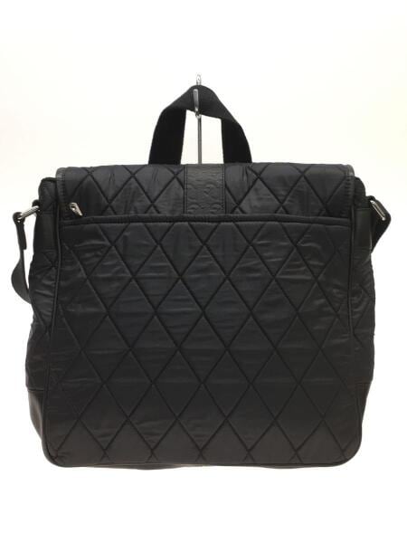 【美品】DOLCE&GABBANA　ショルダーバッグ　メッセンジャー　レザー　黒 DOLCE&GABBANA(ドルチェアンドガッバーナ) / メッセンジャーバッグ/DG