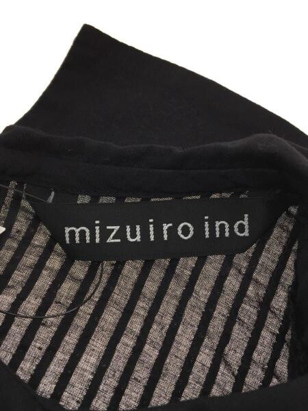 mizuiro ind(ミズイロインド) / シャツ/--/コットン/BLK/1-239606/襟 