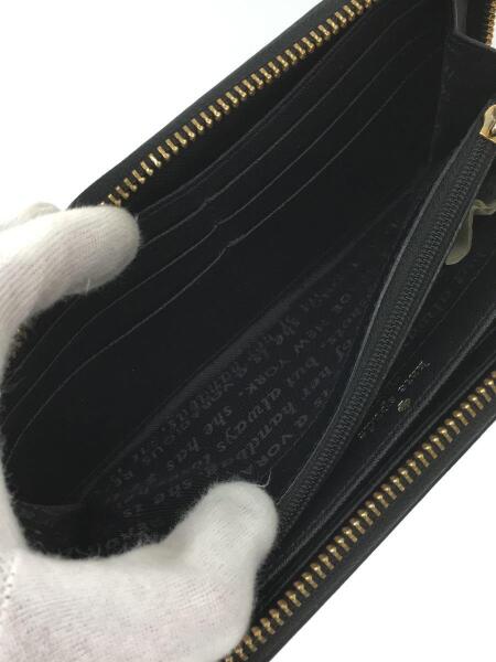 ほぼ新品 ケイトスペード ラウンドジップ 長財布 ラウンドファスナー ブラック kate spade new york(ケイトスペードニューヨーク) / ラウンド
