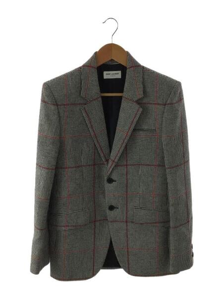 SAINT LAURENT(サンローラン) / テーラードジャケット/44/ウール/GRY 