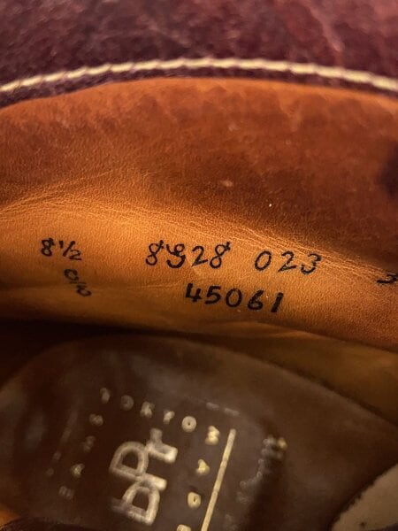 Alden(オールデン) / レースアップブーツ/UK8/BRW/45061/マンソン