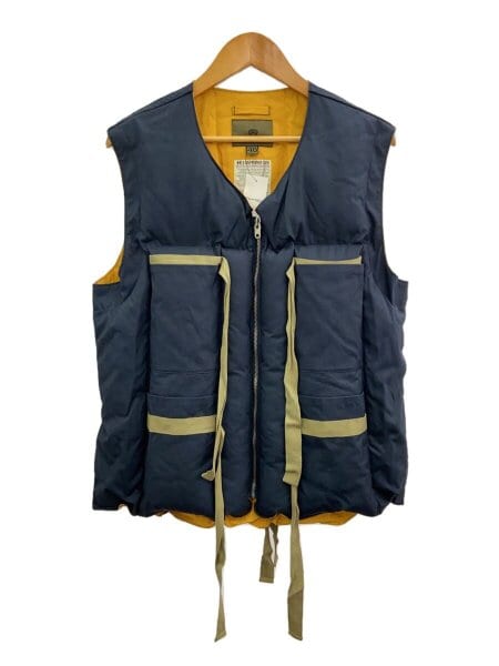 Nigel Cabourn(ナイジェルケーボン) / ダウンベスト/48/コットン/NVY 