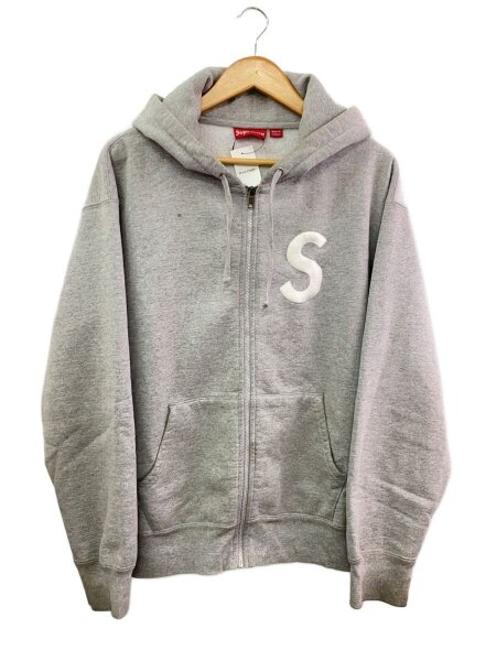 Supreme(シュプリーム) / パーカー/M/コットン/GRY/S Logo Zip Up 