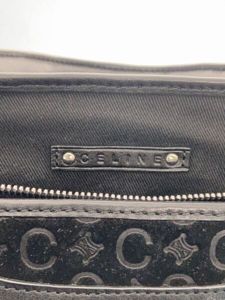 CELINE(セリーヌ) / ハンドバッグ/スウェード/BLK/モノグラム/ST 00/16