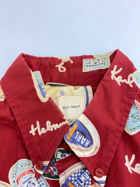 KARL HELMUT(カールヘルム) / 長袖シャツ/L/コットン/RED | 古着の販売 