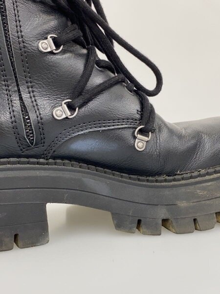 ZARA(ザラ) / ブーツ/42/BLK/ボリュームレースアップブーツ// | 中古品