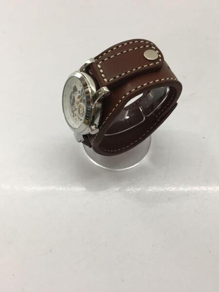 cogu(コグ) / 自動巻腕時計/アナログ/レザー/WHT/BRW | 中古品の販売 