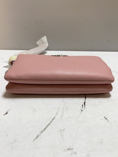 COACH ピンク レザー ポーチ COACH(コーチ) / ポーチ/レザー/PNK/91622// | 中古品の販売・通販なら