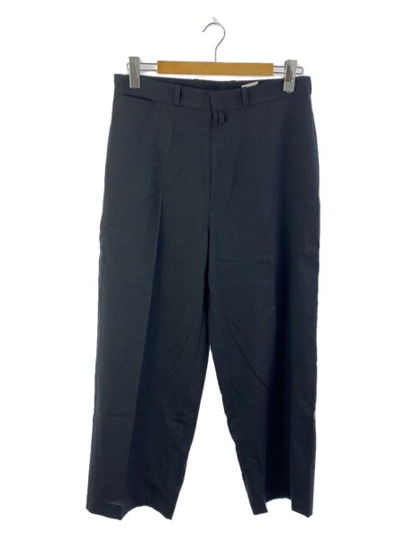 BLURHMS(ブラームス) / Washed Wool Voile Trousers/3/ウール/BLK 