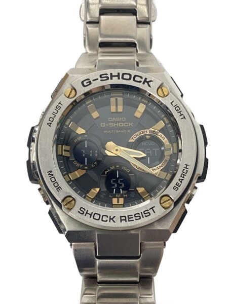 CASIO(カシオ) / ソーラー腕時計・G-SHOCK/デジアナ/GRY/SLV// | 中古