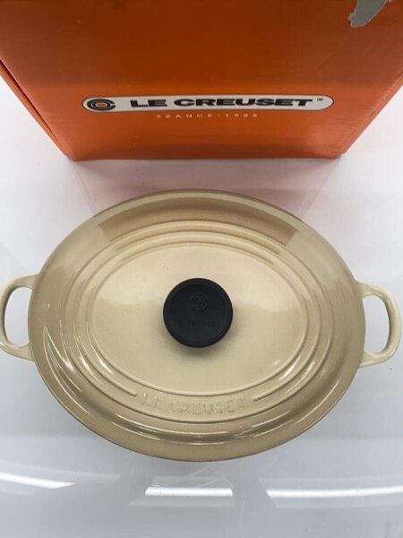 LE CREUSET 鍋　27cm LE CREUSET(ルクルーゼ) / 鍋/27cm/BEG | 中古品の販売・通販なら