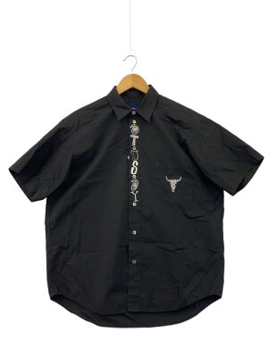 STUSSY(ステューシー) / 半袖シャツ/S/コットン/BLK/総柄 | 古着の販売