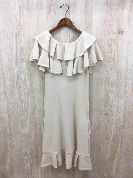 SONIA RYKIEL(ソニアリキエル) / ワンピース/36/ウール/BEG/ | 古着の  