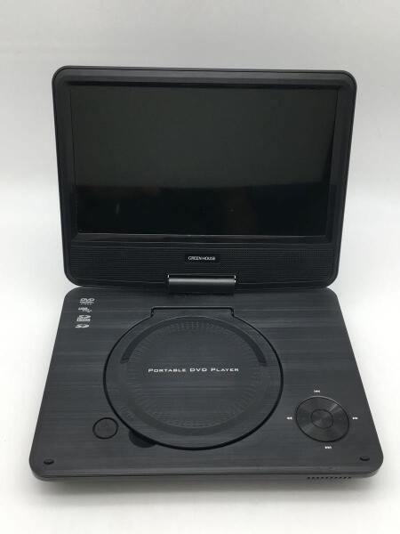 GREEN HOUSE(グリーンハウス) / ポータブルDVDプレーヤー GH-PDV9NG-BK