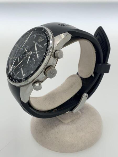 EMPORIOARMANI エンポリオアルマーニ　ブラック文字盤　腕時計 EMPORIO ARMANI(エンポリオアルマーニ) / クォーツ腕時計/アナログ