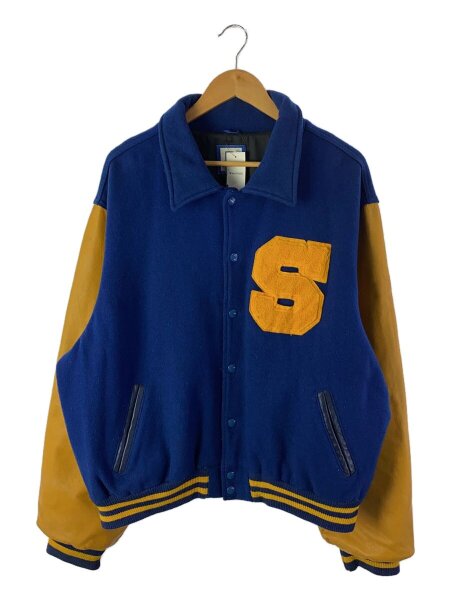 RENNOC(レノック) / スタジャン/XL/ウール/BLU// | 古着の販売・通販 