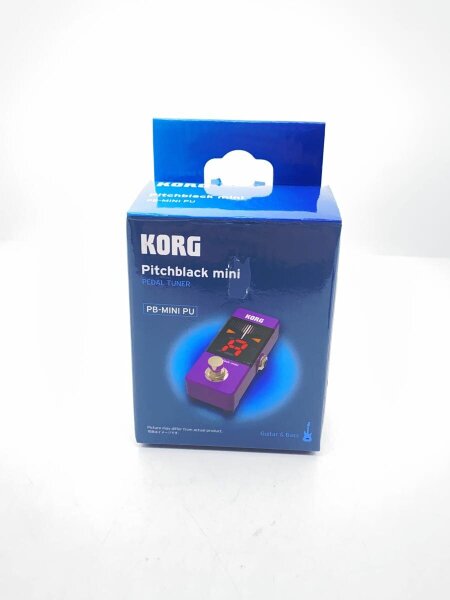 フットチューナー】KORG Pitchblackmini