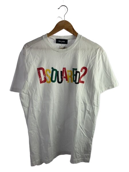 DSQUARED2(ディースクエアード) / Tシャツ/XL/コットン/WHT | 古着の 