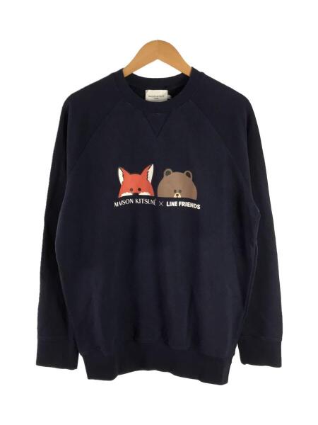 MAISON KITSUNE(メゾンキツネ) / スウェット/XL/コットン/BLU | 古着の 