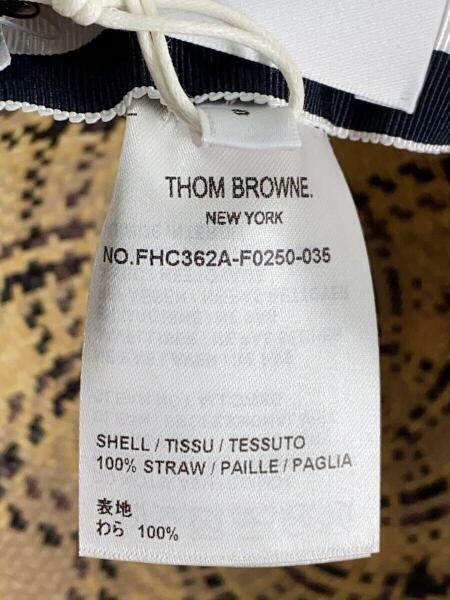 THOM BROWNE. NEW YORK(トムブラウンニューヨーク) / ストローハット/S