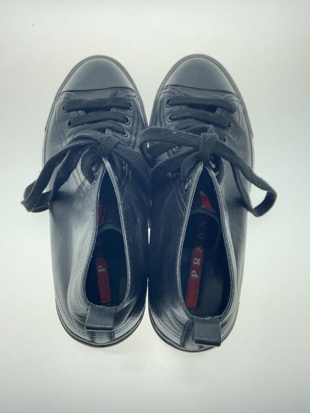 PRADA SPORT(プラダスポーツ) / ハイカットスニーカー/36.5/BLK/レザー