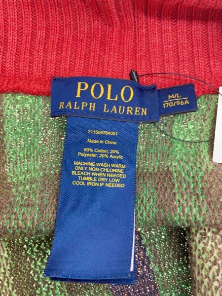 POLO RALPH LAUREN(ポロラルフローレン) / カーディガン(厚手)/M 