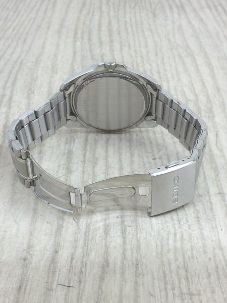 SEIKO(セイコー) / クォーツ腕時計/アナログ/ステンレス/BLK/SLV/7N42 