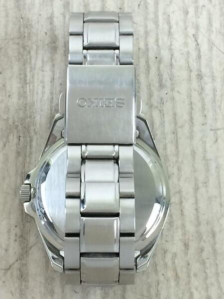 SEIKO(セイコー) / クォーツ腕時計/アナログ/ステンレス/BLK/SLV/7N42 