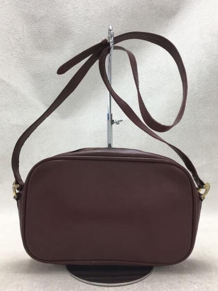 Cartier(カルティエ) / ショルダーバッグ/レザー/BRD/ロゴ入り/やや