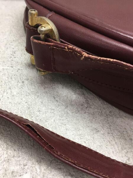 Cartier(カルティエ) / ショルダーバッグ/レザー/BRD/ロゴ入り/やや