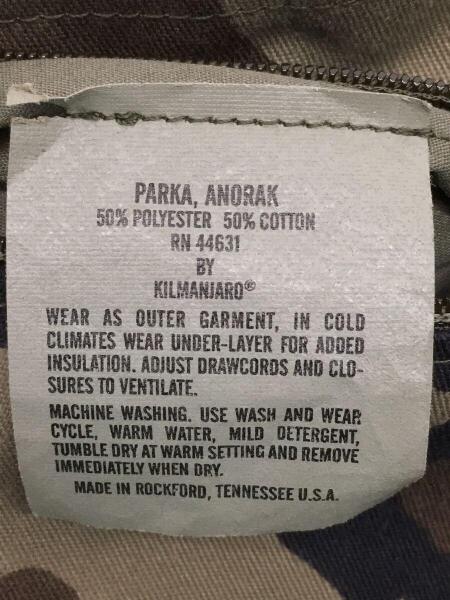 MILITARY(ミリタリー) / パーカー/S/ポリエステル/KHK/カモフラ/8415